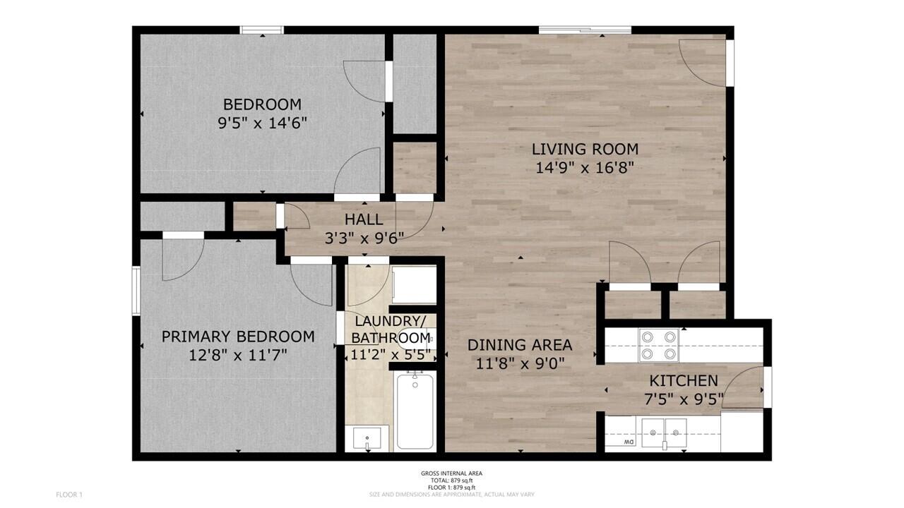 13 Academy Place, Unit 26 Saco, ME 04072 - Photo 23 of 23 Floor Plan