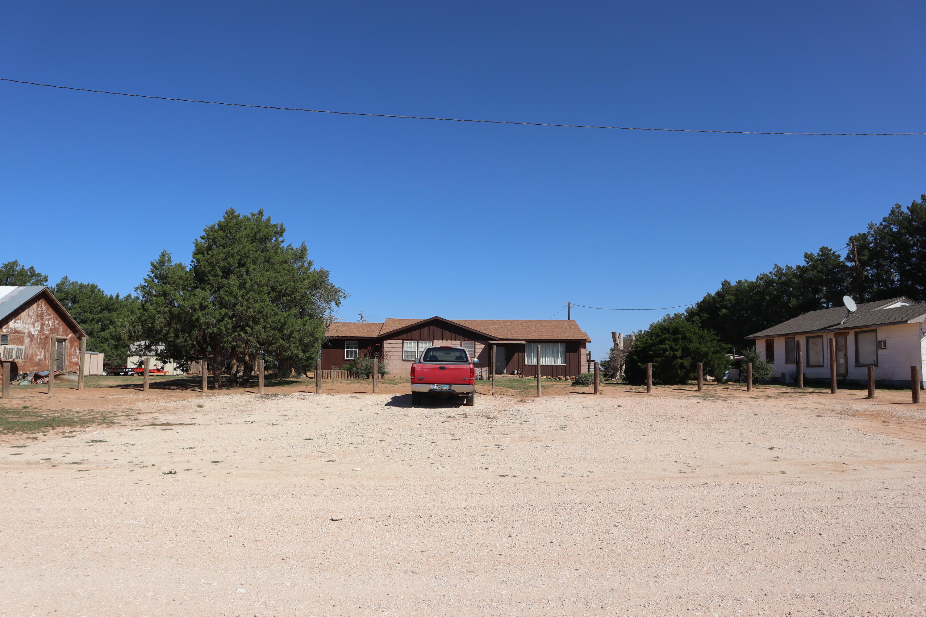a car parked in front of a house