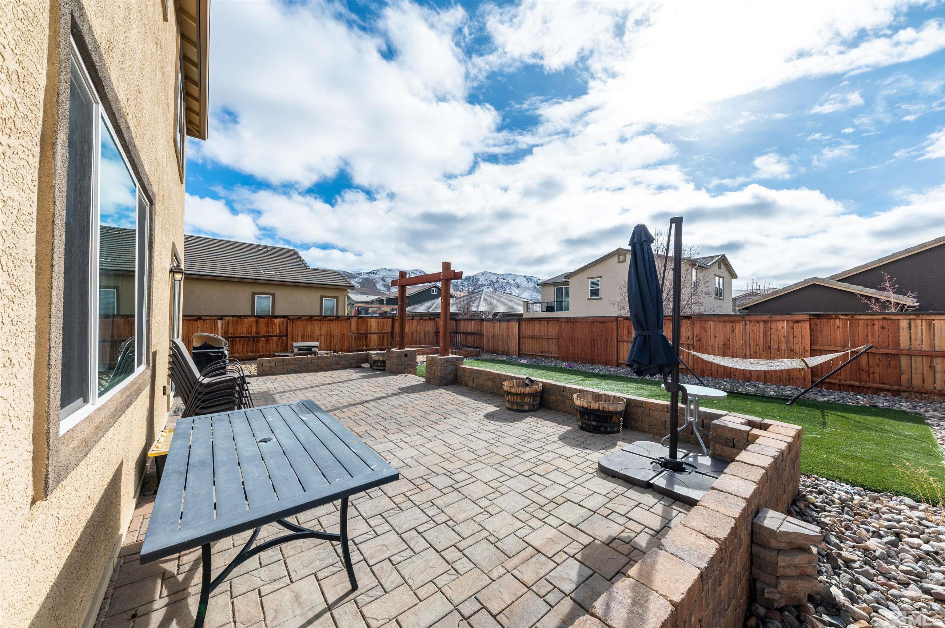 2980 Show Jumper Lane Reno, NV 89521 - Photo 15 of 15 a view of balcony with wooden floor and barbeque oven