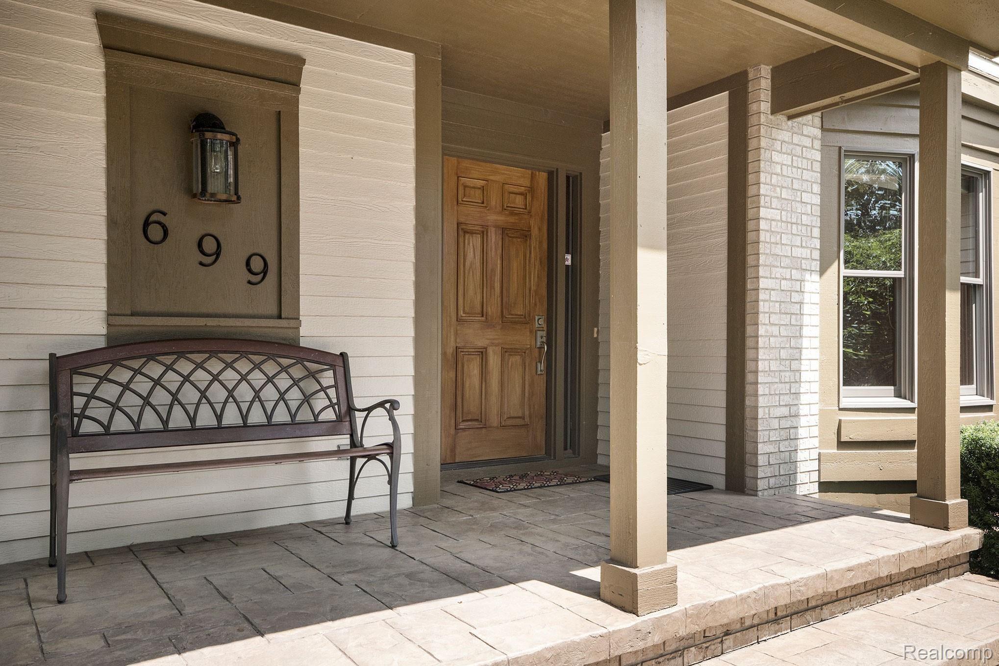 699 East Davis Road Howell, MI 48843 - Photo 30 of 42 Front Covered Porch