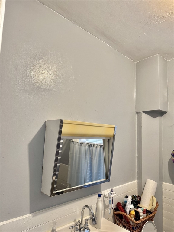 495 Warren Street Boston, MA 02121 - Photo 8 of 25 a bathroom with a sink and a mirror