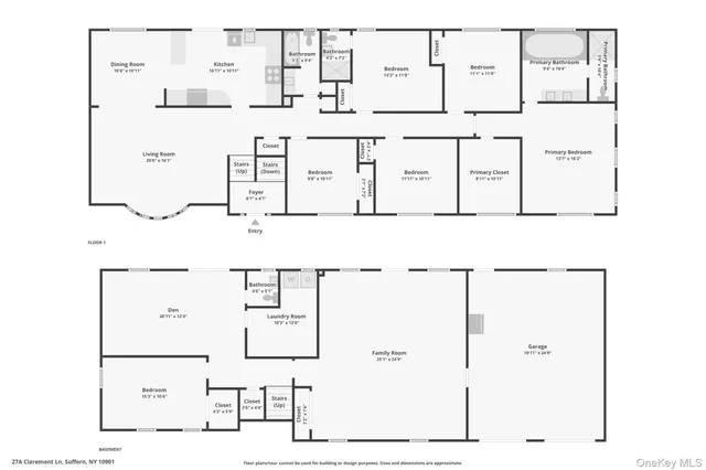 $1,050,000 | 27 A Claremont Lane, Suffern, NY 10901