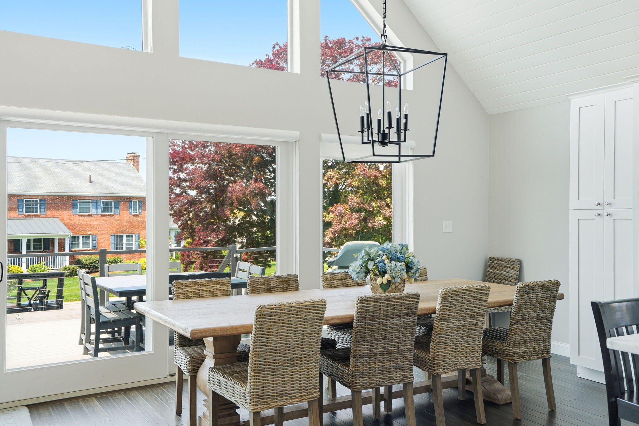 4 Cross Road Bourne, MA 02532 - Photo 17 of 47 a view of a dining room with furniture window and outside view