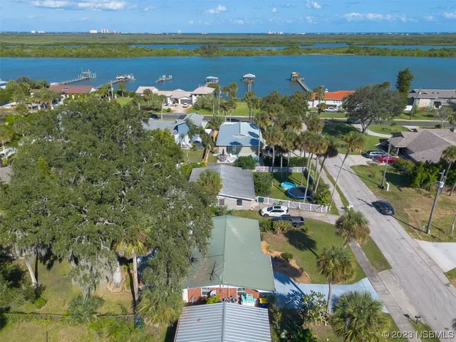 a view of lake and city