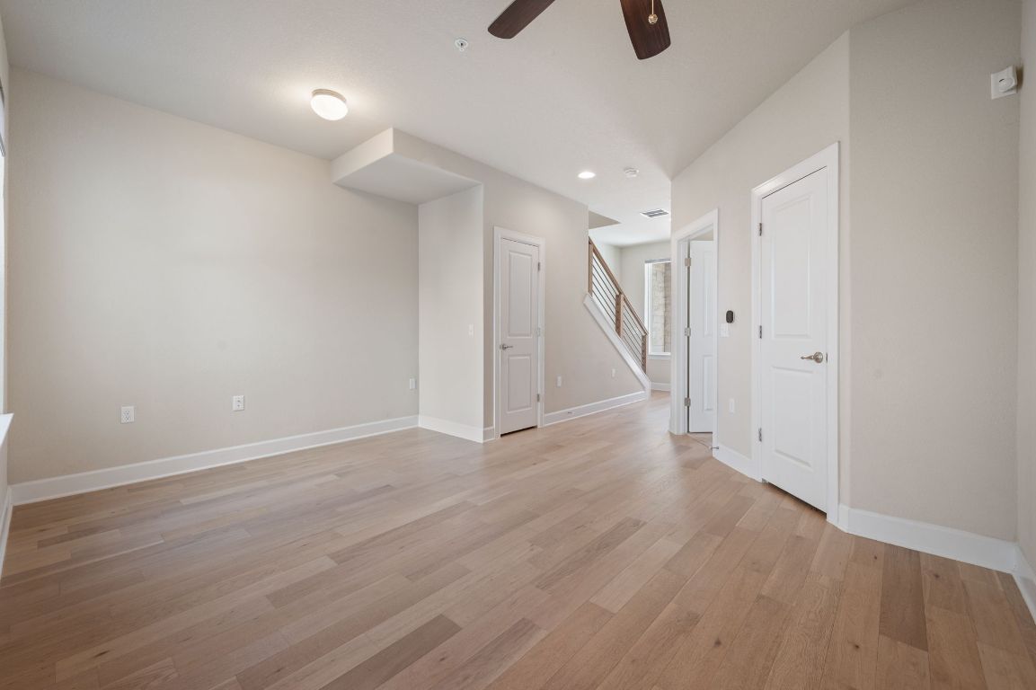 2510 Doc Reeves Street Austin, TX 78723 - Photo 27 of 39 wooden floor in an empty room