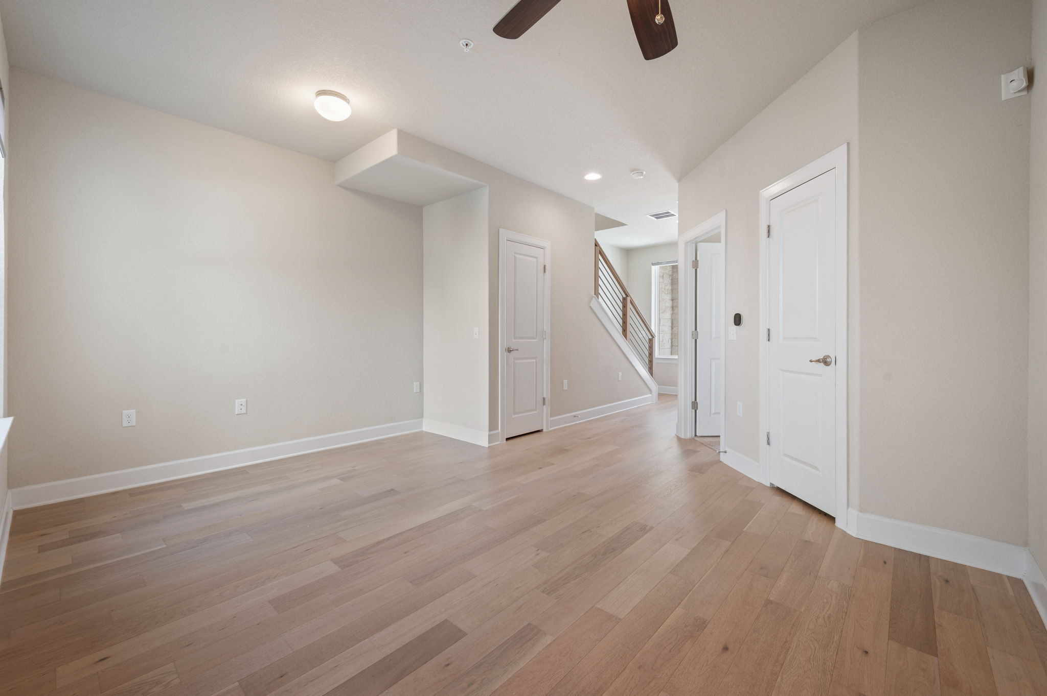 2510 Doc Reeves Street Austin, TX 78723 - Photo 27 of 39 wooden floor in an empty room