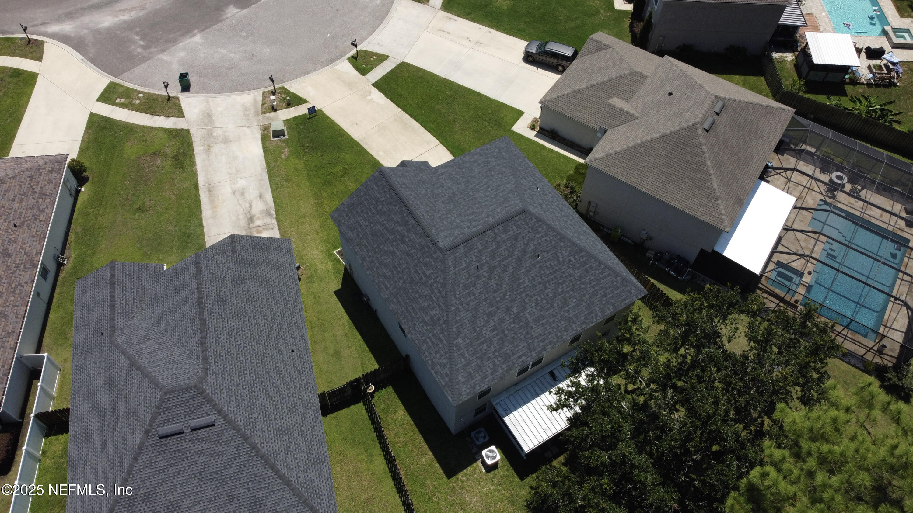 76391 Longleaf Loop Yulee, FL 32097 - Photo 45 of 58 an aerial view of houses with yard