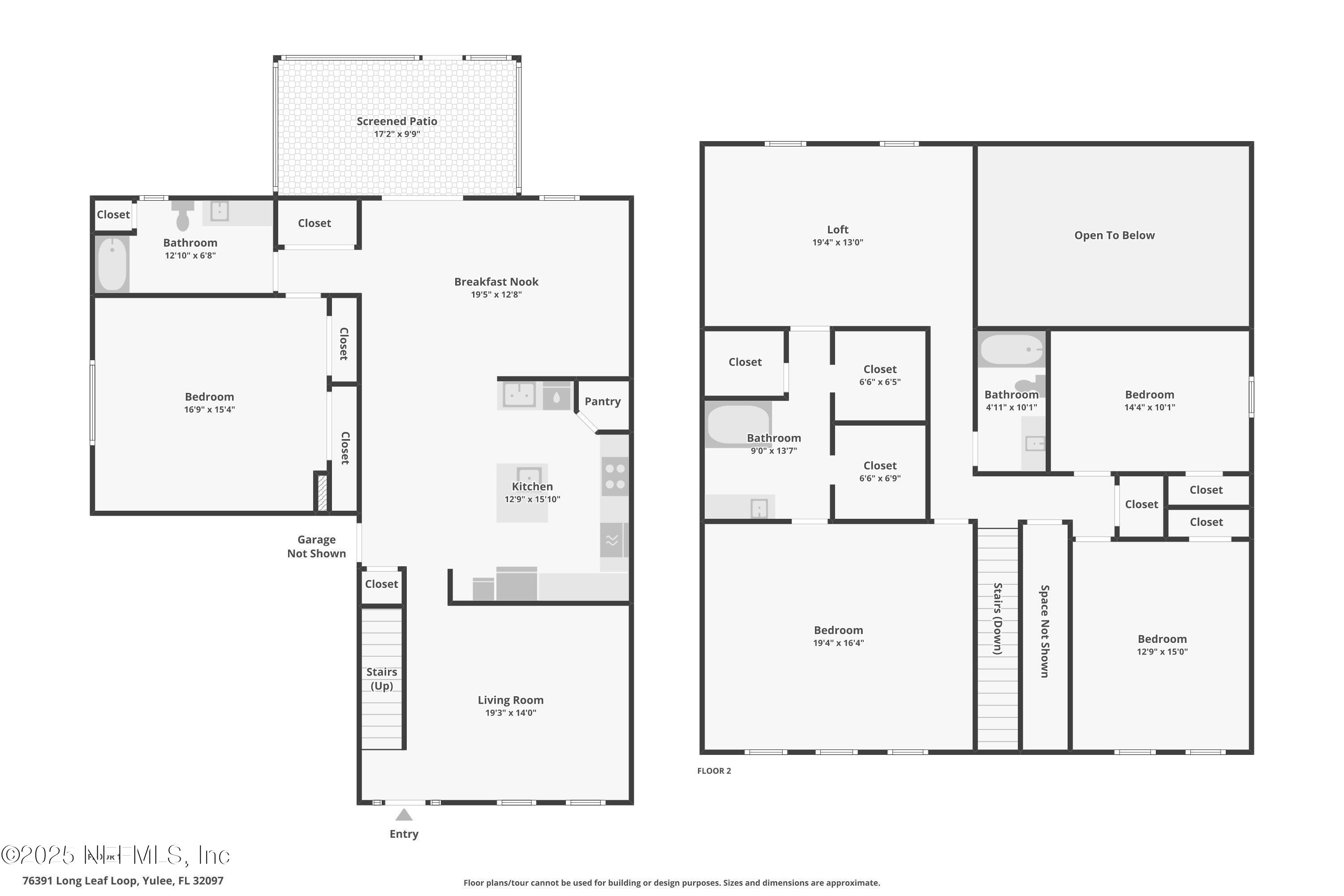 76391 Longleaf Loop Yulee, FL 32097 - Photo 58 of 58 a picture of a cabinet with a picture of a wall