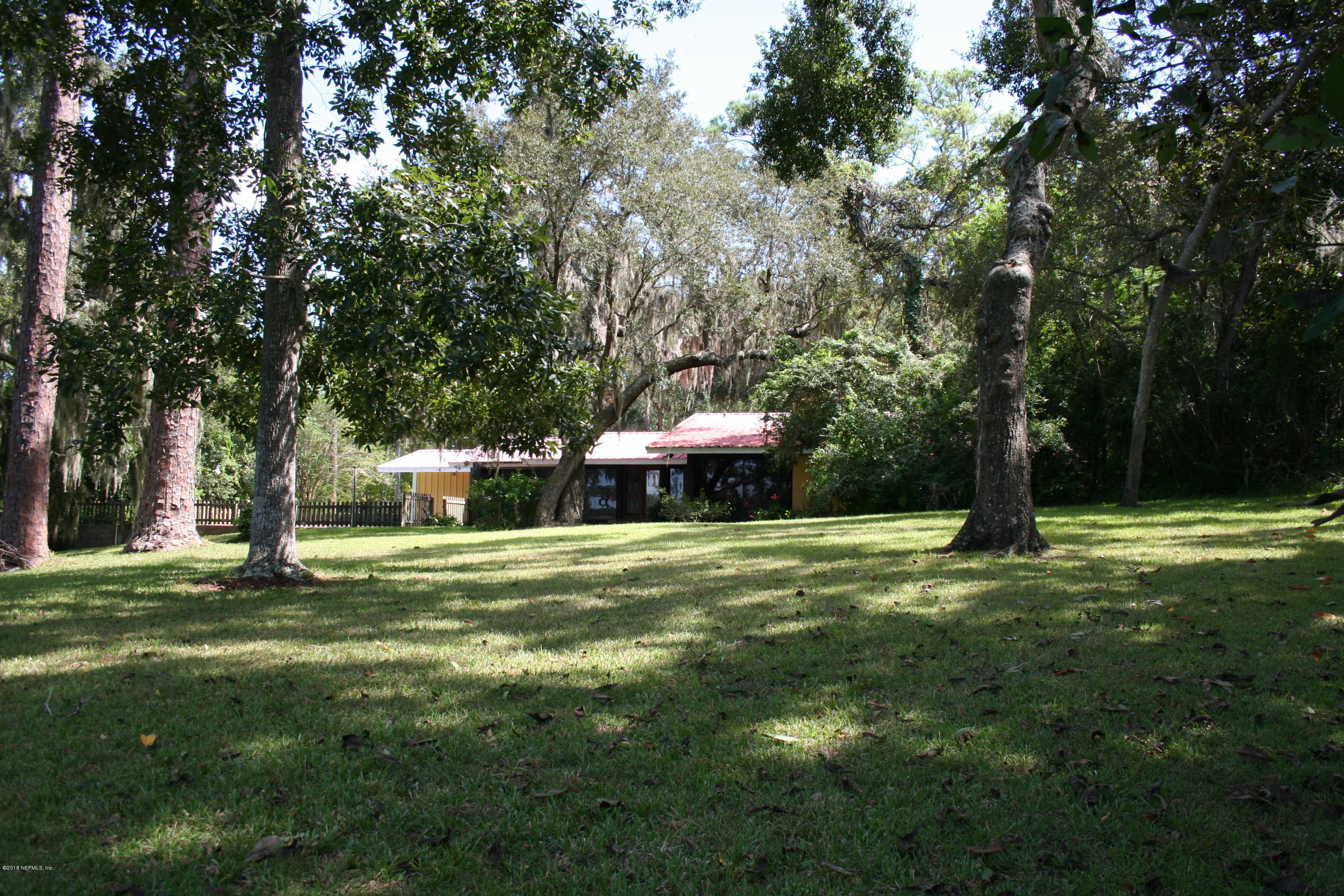 524 Vaill Point Road St. Augustine, FL 32086 - Photo 31 of 50 a big yard with large trees