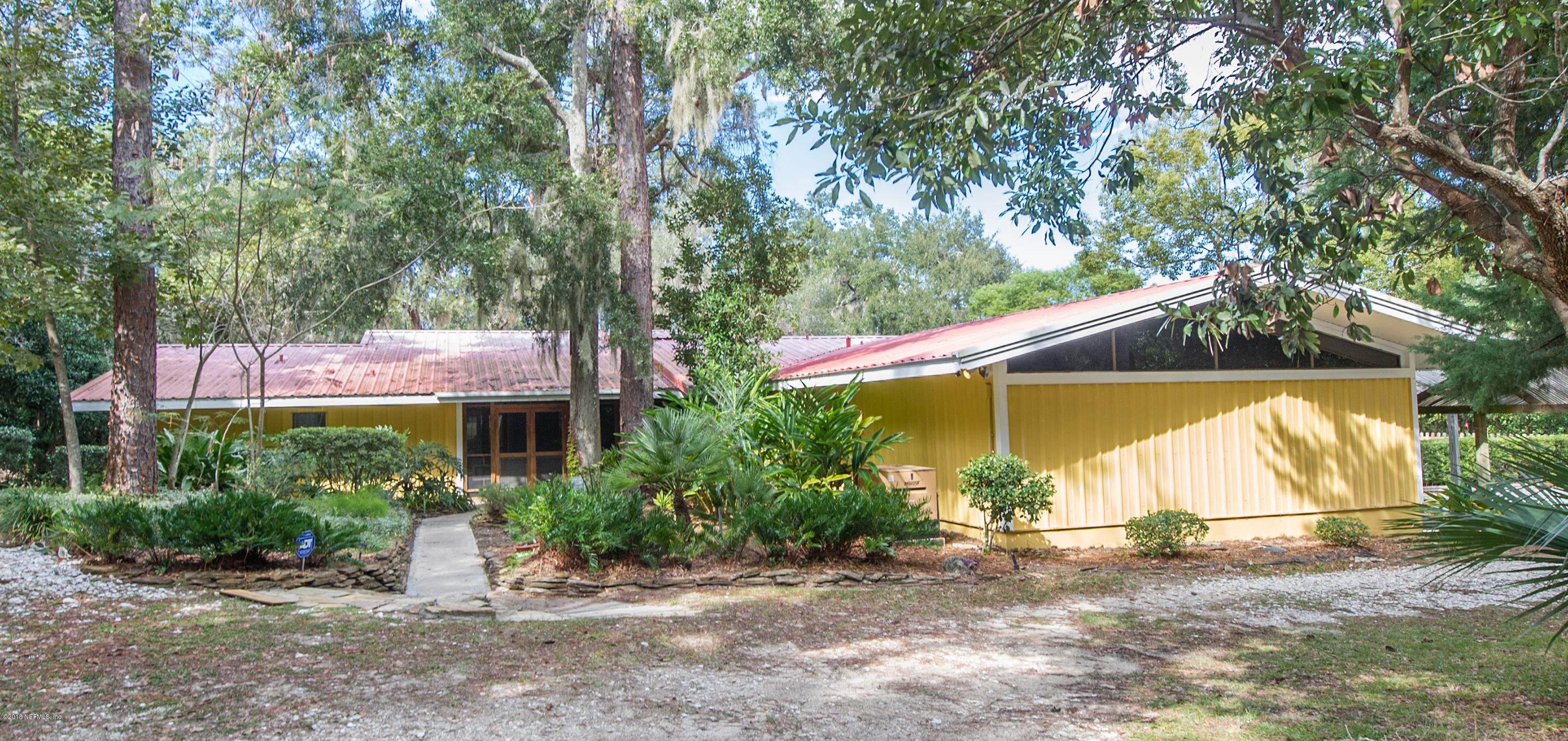524 Vaill Point Road St. Augustine, FL 32086 - Photo 47 of 50 a view of backyard of house