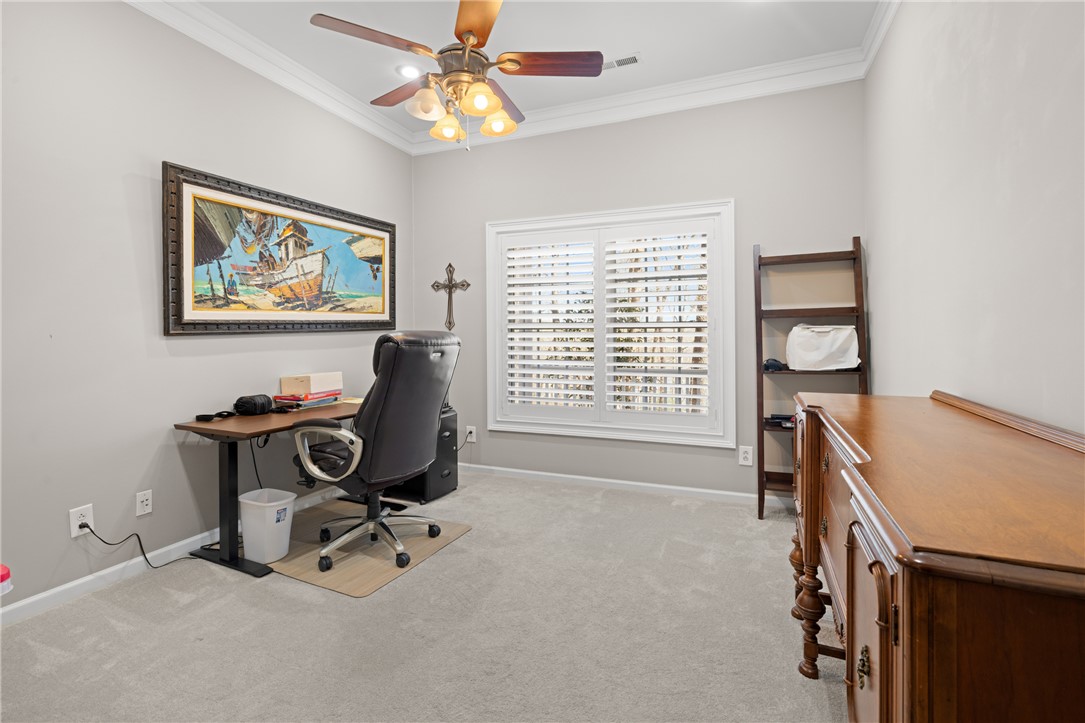 204 Riverlake Road Fair Play, SC 29643 - Photo 33 of 50 This versatile room offers an ideal setting for productivity or peaceful relaxation.