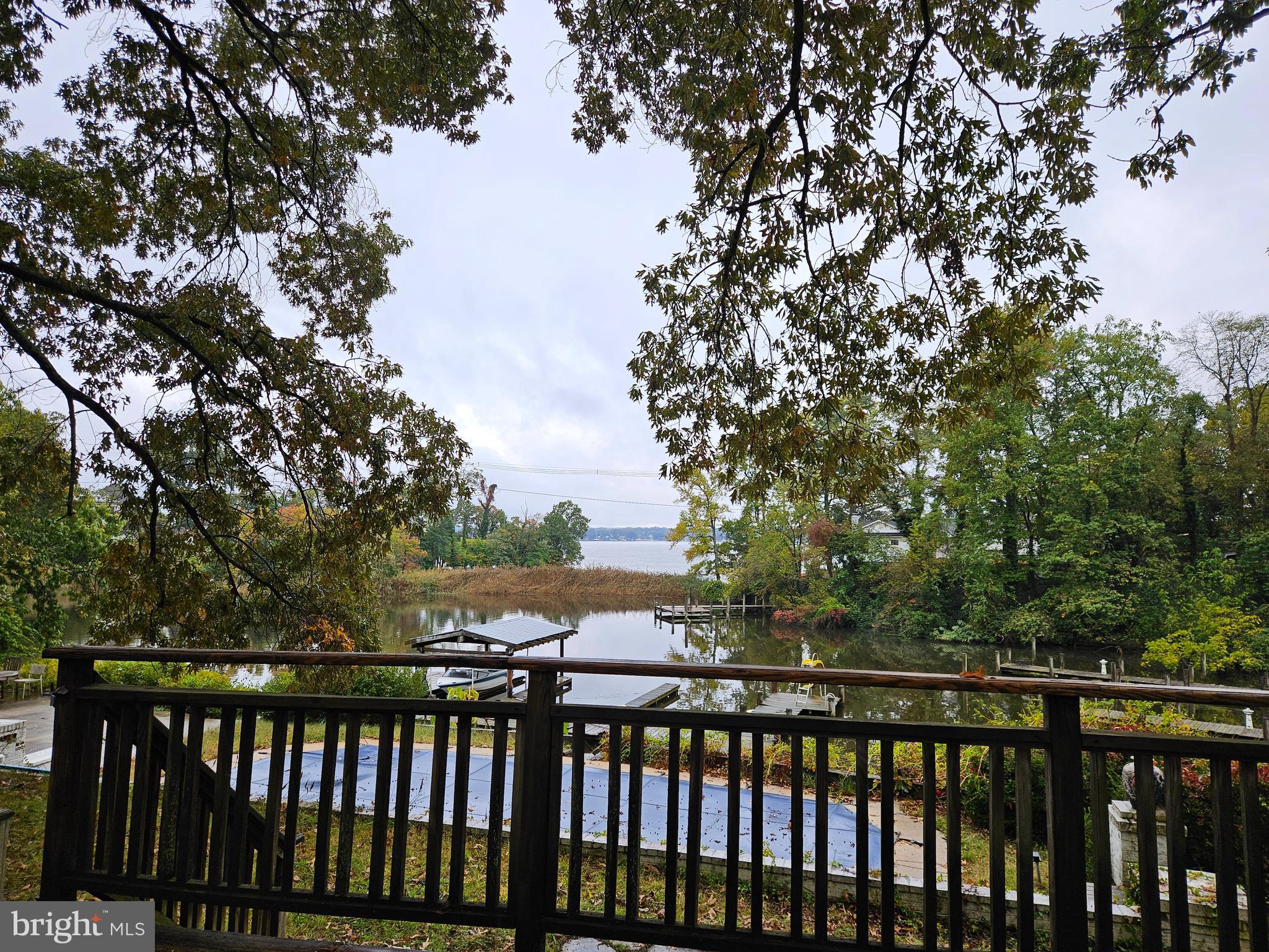 355 Sturtons Lane Pasadena, MD 21122 - Photo 15 of 20 Deck/waterside