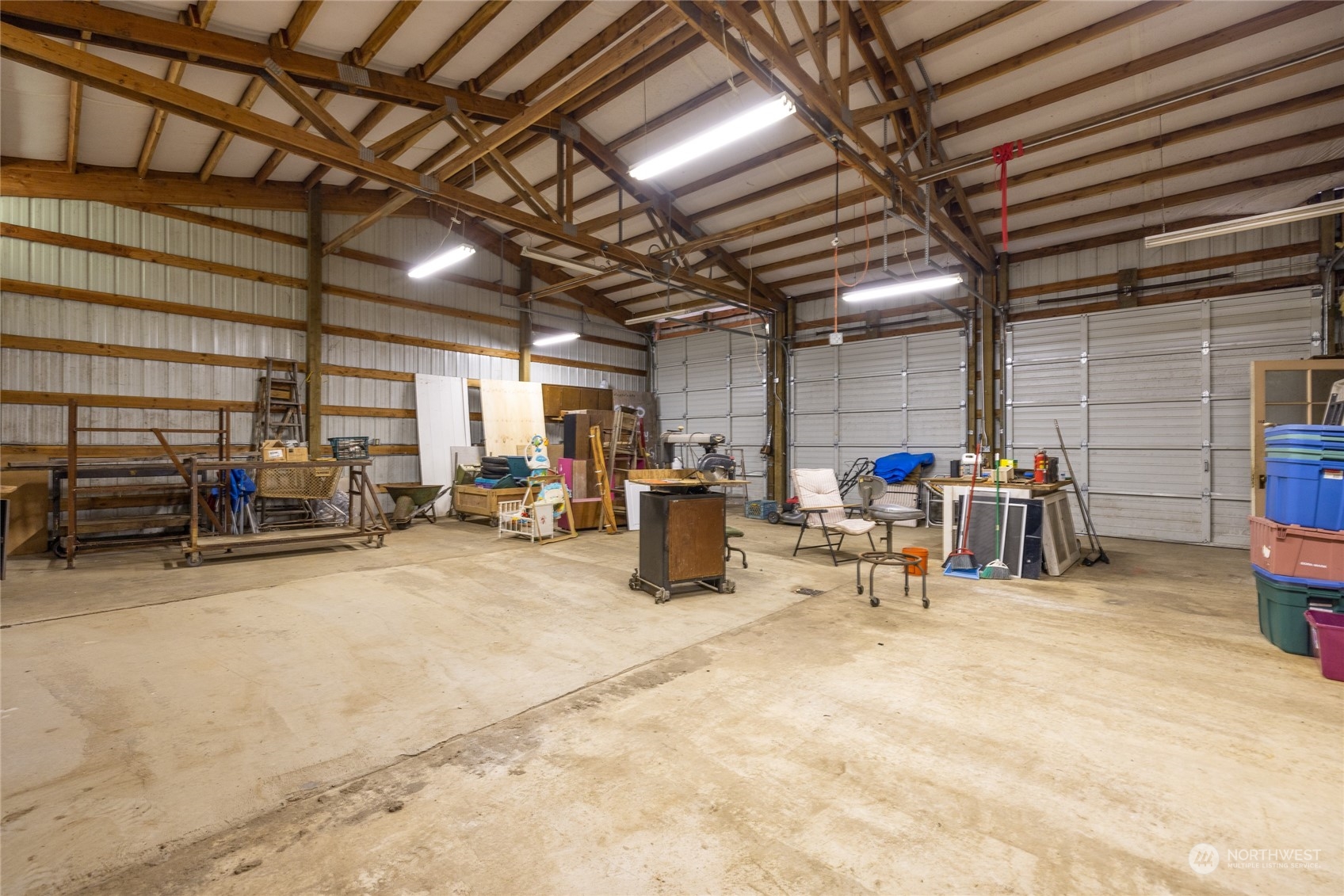 828 Lucas Creek Road Chehalis, WA 98532 - Photo 12 of 36 a view of a garage with storage