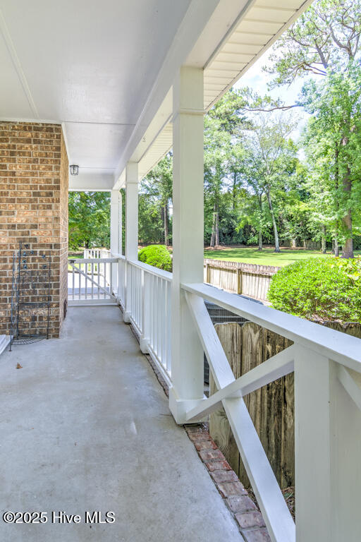2428 Tram Road New Bern, NC 28562 - Photo 50 of 57 Walk from the Front Porch to the Back Deck