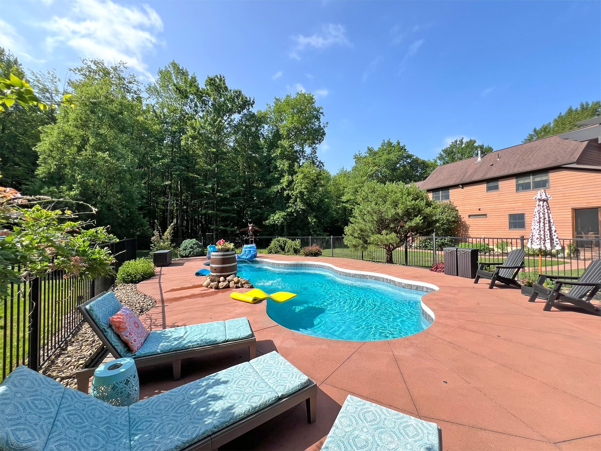 6901 Franklin Road Fairview, PA 16415 - Photo 41 of 50 Fully Fenced & Heated, Inground Saltwater Pool
