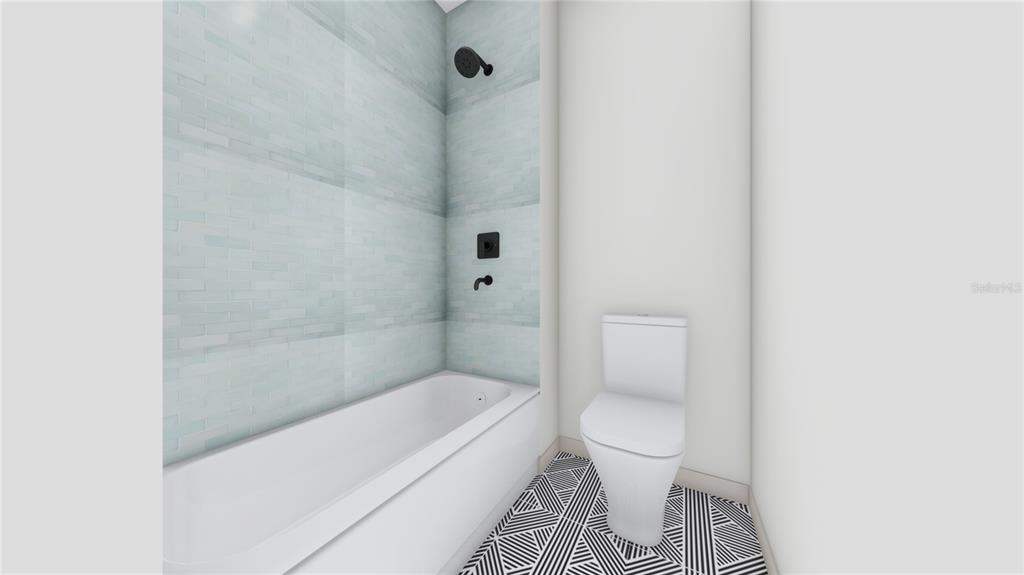 1505 West Arch Street, Unit 1 Tampa, FL 33607 - Photo 22 of 27 a bathroom with a toilet and a shower