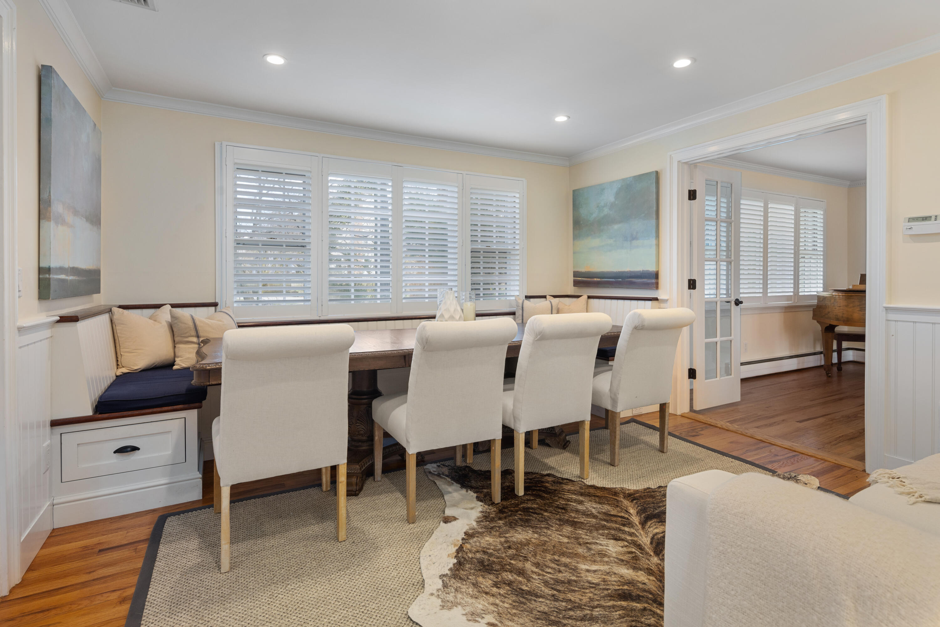 9 Duffy's Lane Darien, CT 06820 - Photo 13 of 42 a living room with furniture a large window and white walls