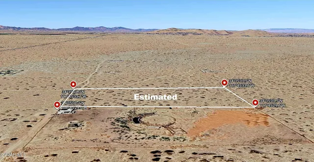 an aerial view of residential house and outdoor space