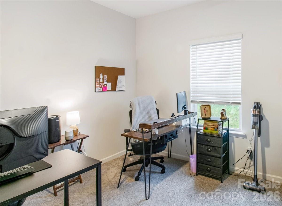 345 Ridgeview Lane Mars Hill, NC 28754 - Photo 10 of 13 a view of a workspace with furniture and a window