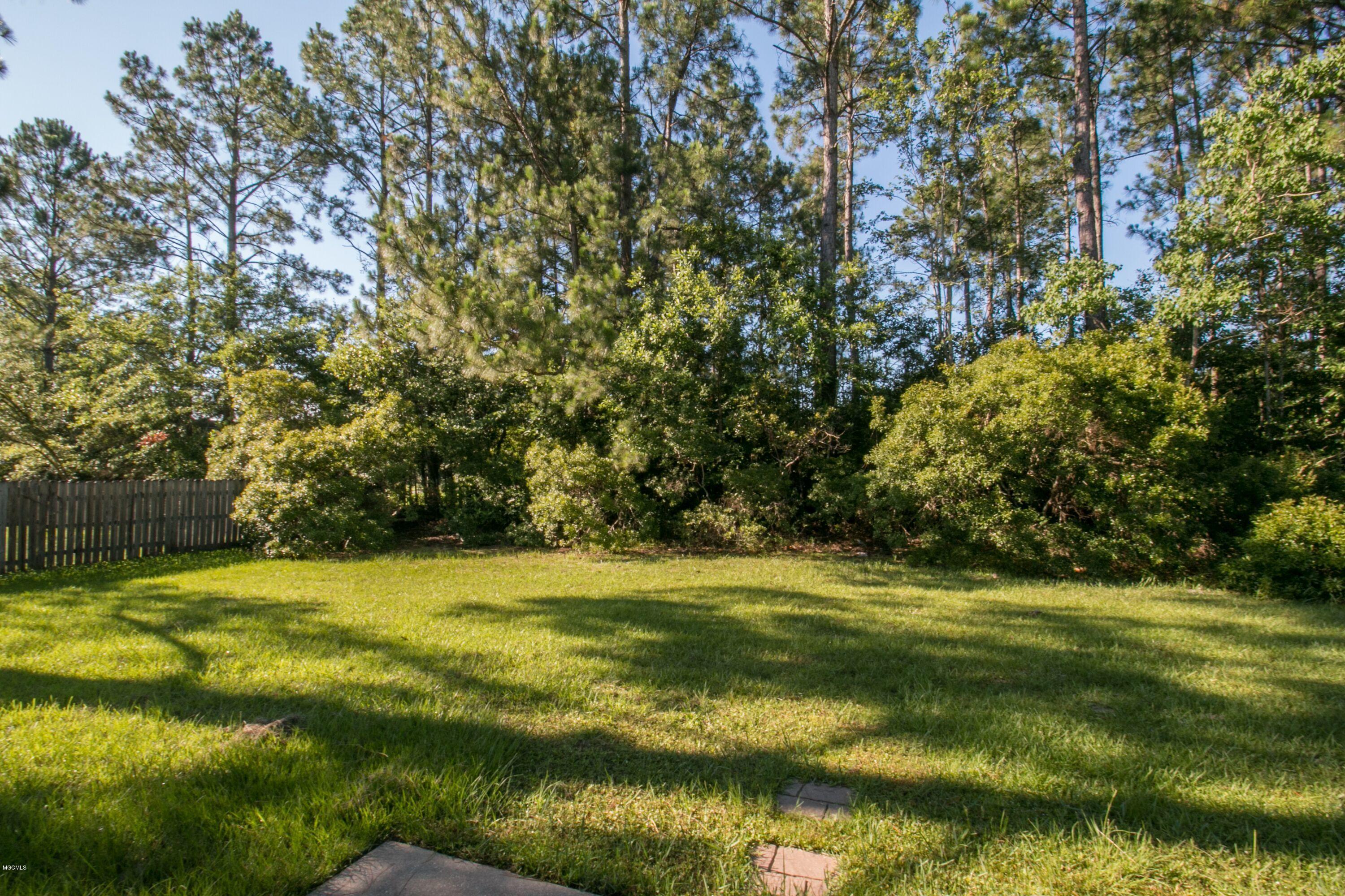 7917 Martin Bluff Road Gautier, MS 39553 - Photo 15 of 16 Back Yard