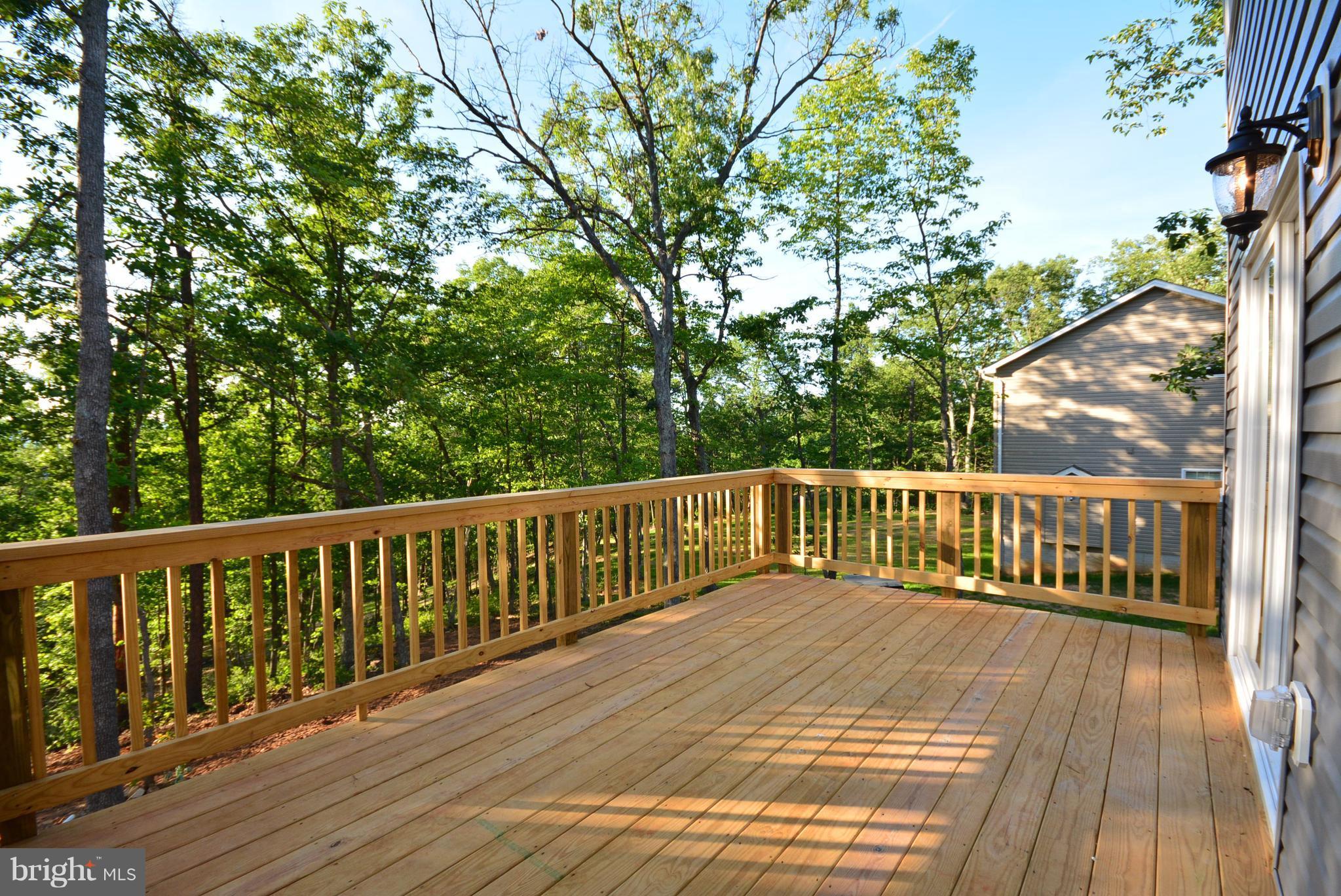 155 Lower View Road Strasburg, VA 22657 - Photo 6 of 30 a balcony with wooden floor and trees