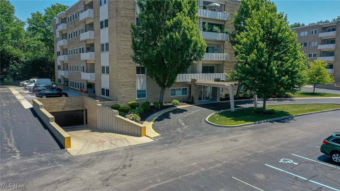 2089 Wooster Road, Unit C42 Rocky River, OH 44116 - Photo 31 of 43 Entrance to underground parking. Underground parking is a first-come-first-served reservation for $35 per month through Lawrence Management