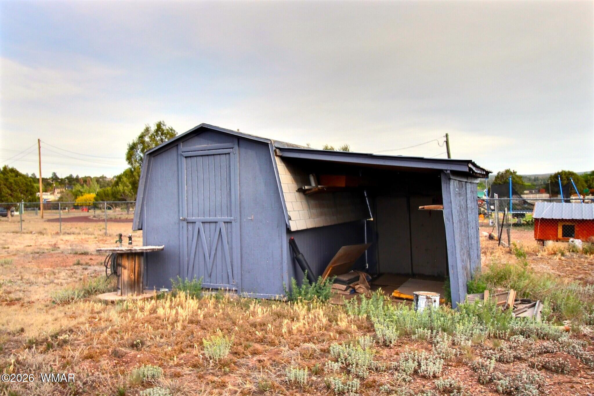 1254 Lone Pine Dam Road Show Low, AZ 85901 - Photo 17 of 21 Storage Shed