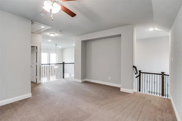 a view of empty room