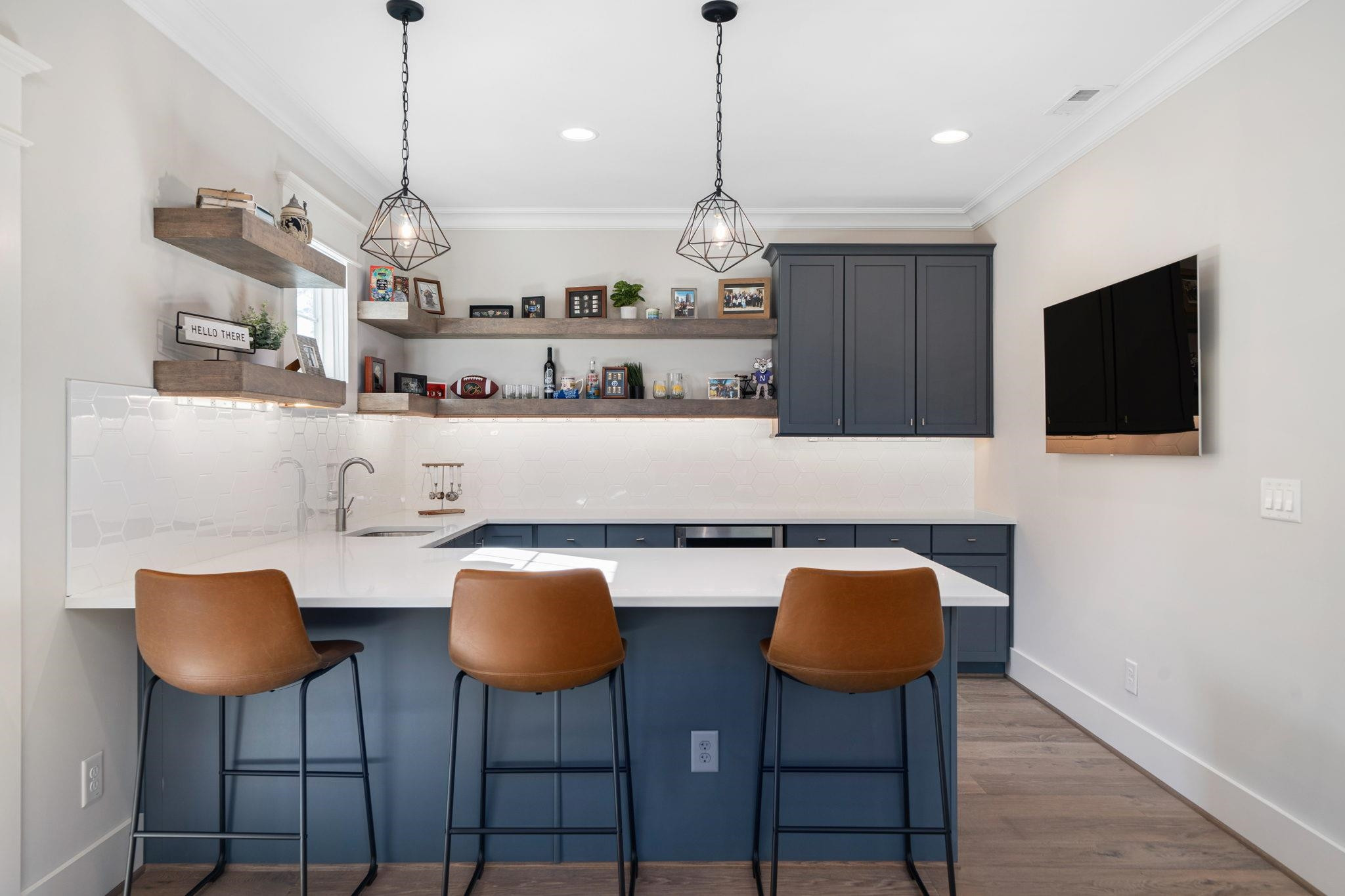 1200 Hannahs View Drive Raleigh, NC 27615 - Photo 29 of 35 Game Room Kitchen/Bar