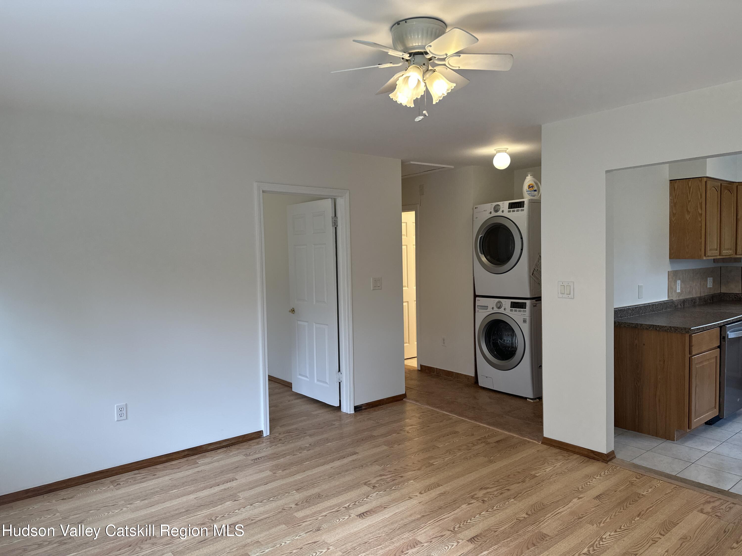 470 Edison Timmerman Road Cairo, NY 12413 - Photo 12 of 29 a view of a kitchen with a washer and dryer