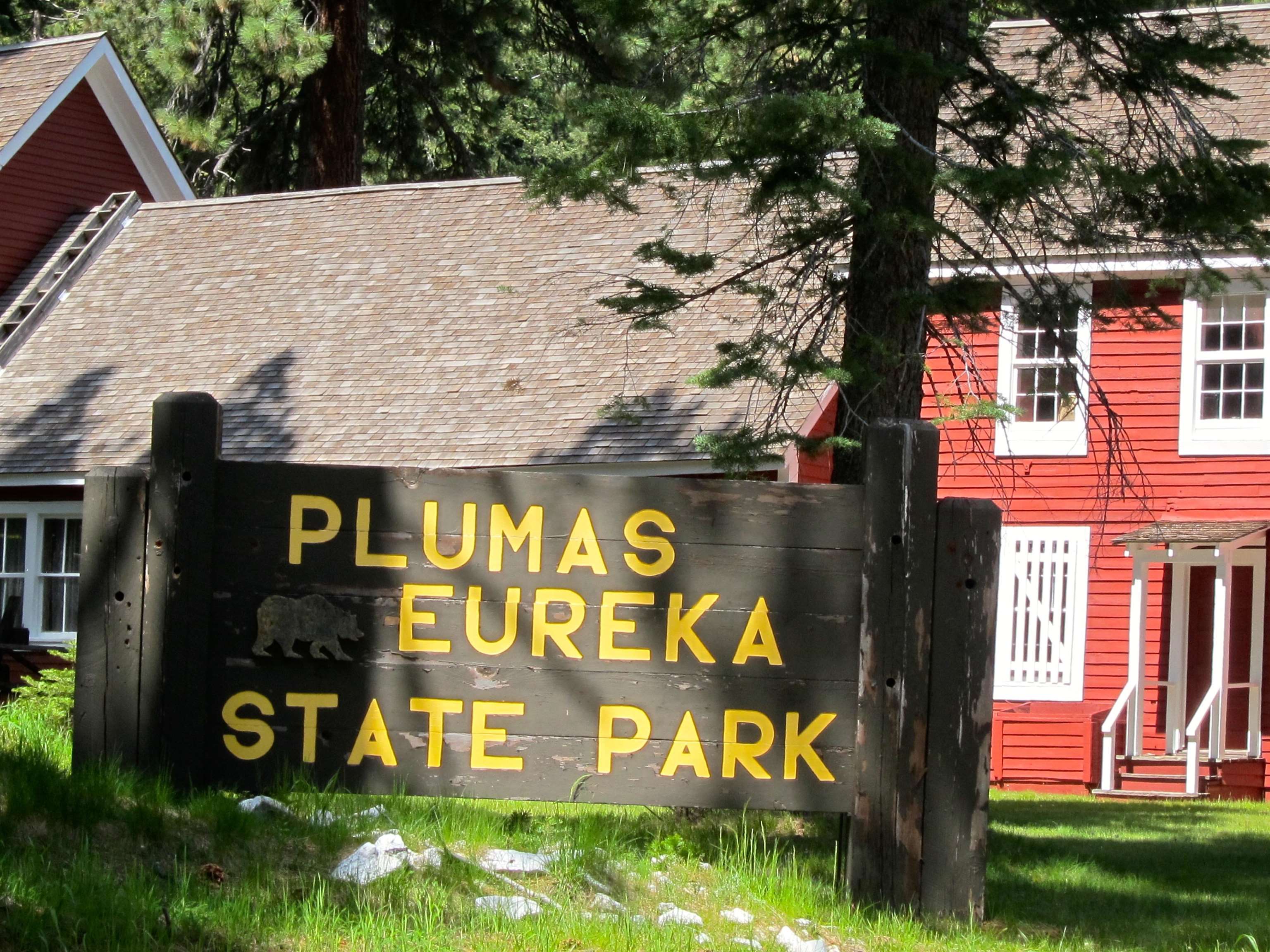 6 Pine Tree Court Blairsden, CA 96103 - Photo 17 of 22 a sign that is on the side of a building