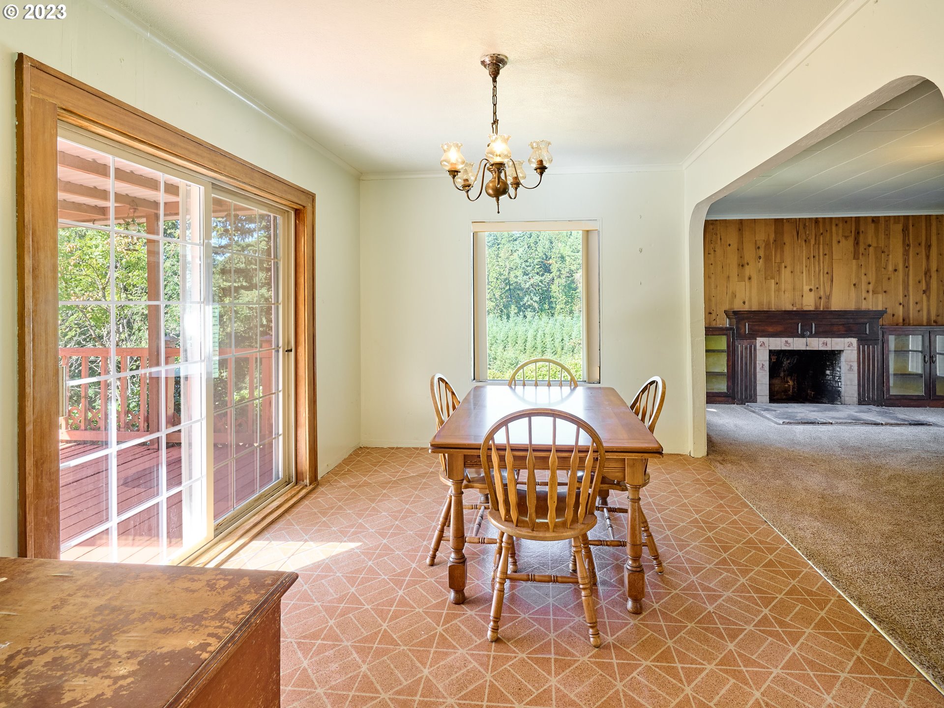 20140 Northeast Dopp Road Newberg, OR 97132 - Photo 20 of 46 a view of a livingroom with furniture window and outside view