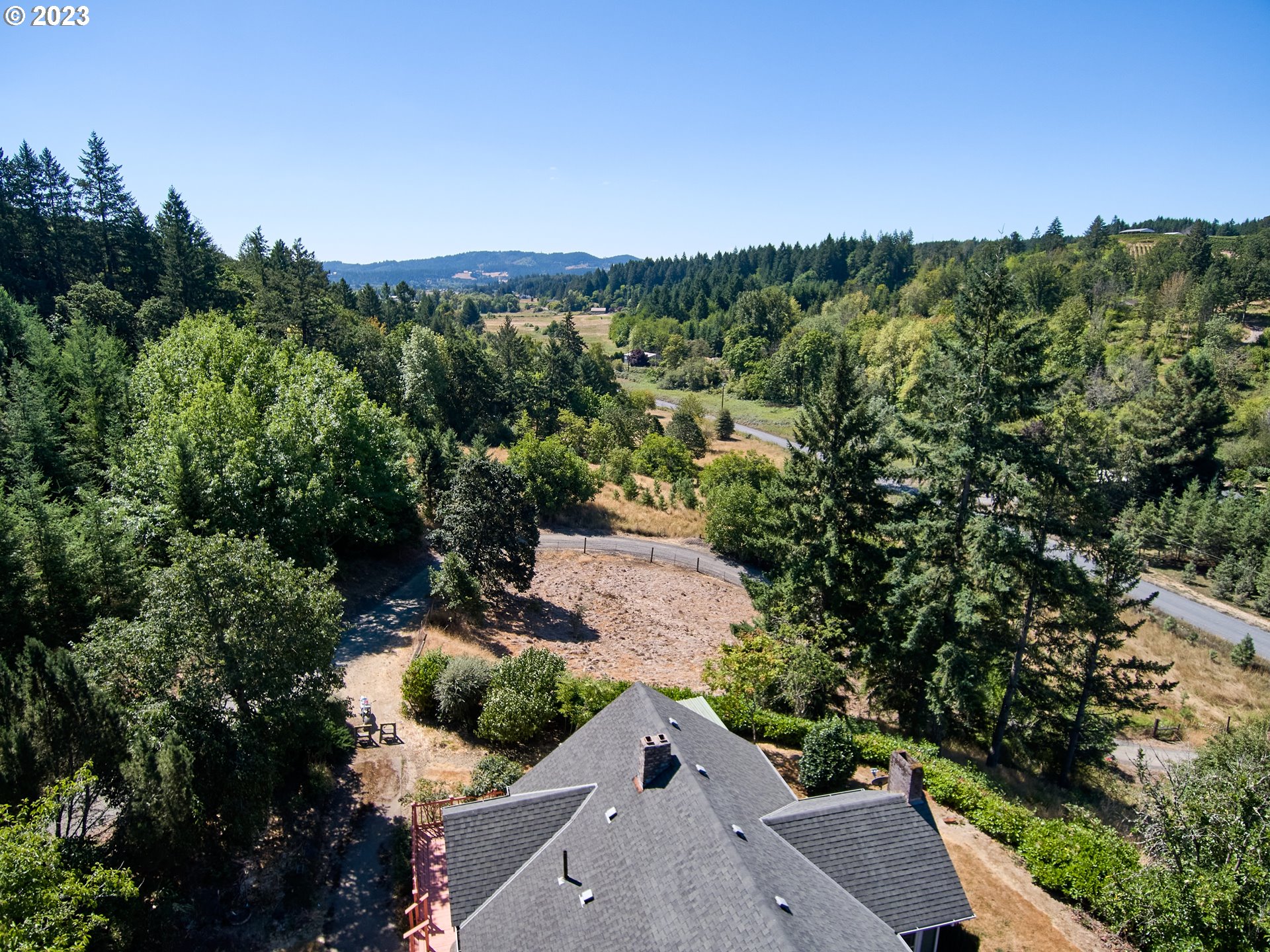 20140 Northeast Dopp Road Newberg, OR 97132 - Photo 36 of 46 an aerial view of a city