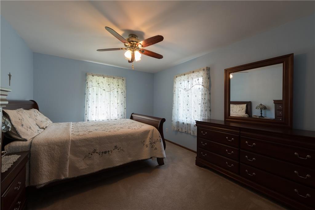 13 Weber Road Jeannette, PA 15644 - Photo 11 of 19 Master Bedroom with neutral colors and nice size closet.