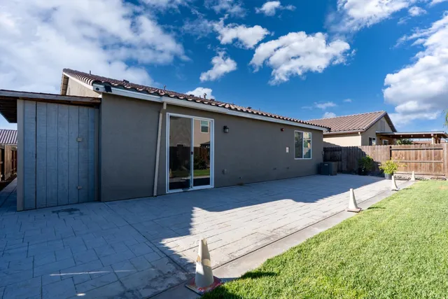 a view of a pathway of a balcony