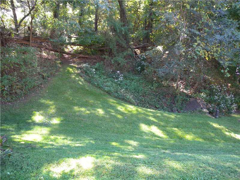 1104 Brinton Road Braddock Hills, PA 15221 - Photo 19 of 20 Yard/Garden. Yard area extends to area with some overgrowth~Overgrowth area is owned by Borough~