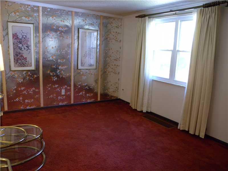 1104 Brinton Road Braddock Hills, PA 15221 - Photo 3 of 20 Living Room. Double newer windows allow light to stream into large living room area~