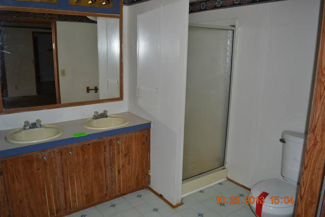 5151 Turners Creek Road Ferrum, VA 24088 - Photo 9 of 20 a bathroom with a sink and a mirror