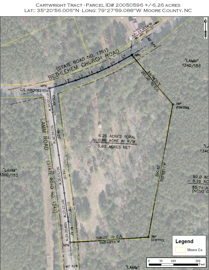 153 Lamms Road Carthage, NC 28327 - Photo 4 of 6 Photo with Survey