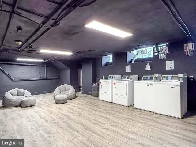 a room with furniture and a wooden floors