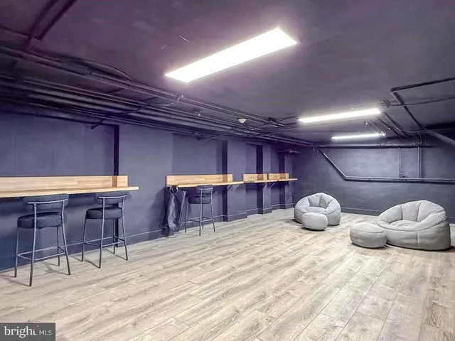 a very nice looking room with a large window