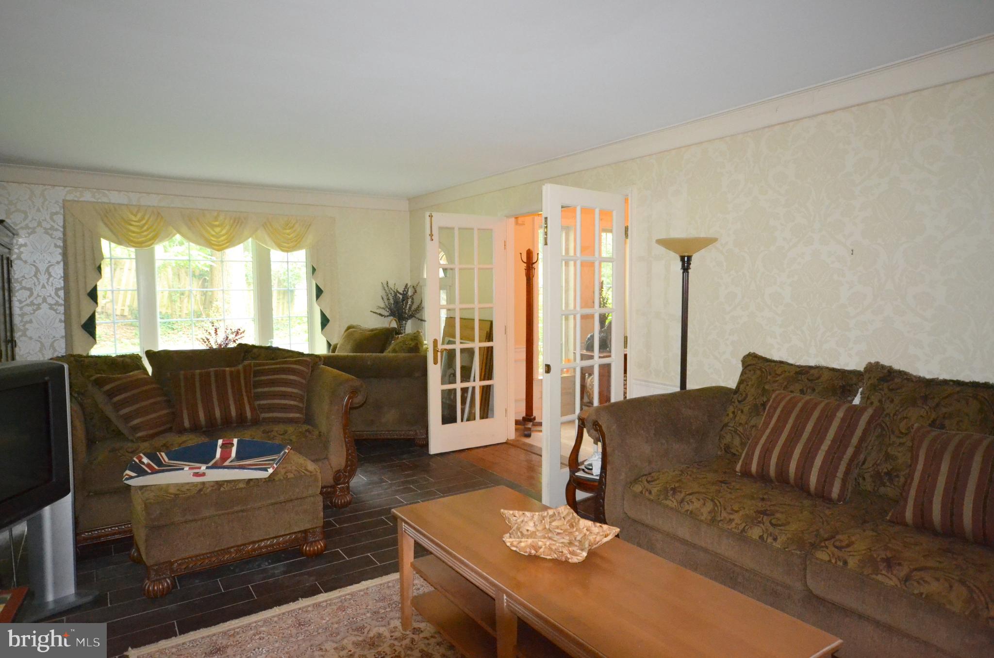 400 Upper Weadley Road Wayne, PA 19087 - Photo 5 of 15 Formal Living Room with Fireplace