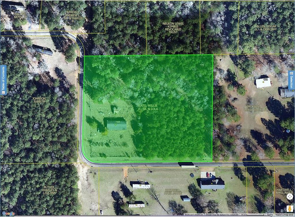 148 Morris Lane Homer, LA 71040 - Photo 2 of 2 an aerial view of a house with a yard