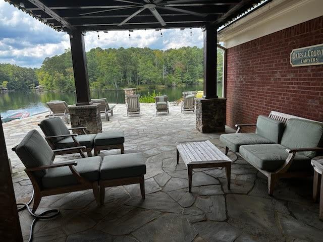 219 Broken Rock Road Hamilton, GA 31811 - Photo 43 of 44 a view of a patio with chairs and a table