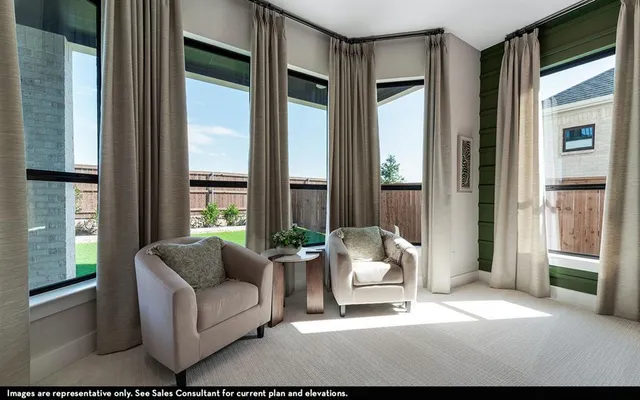 a spacious bathroom with a sink and a mirror