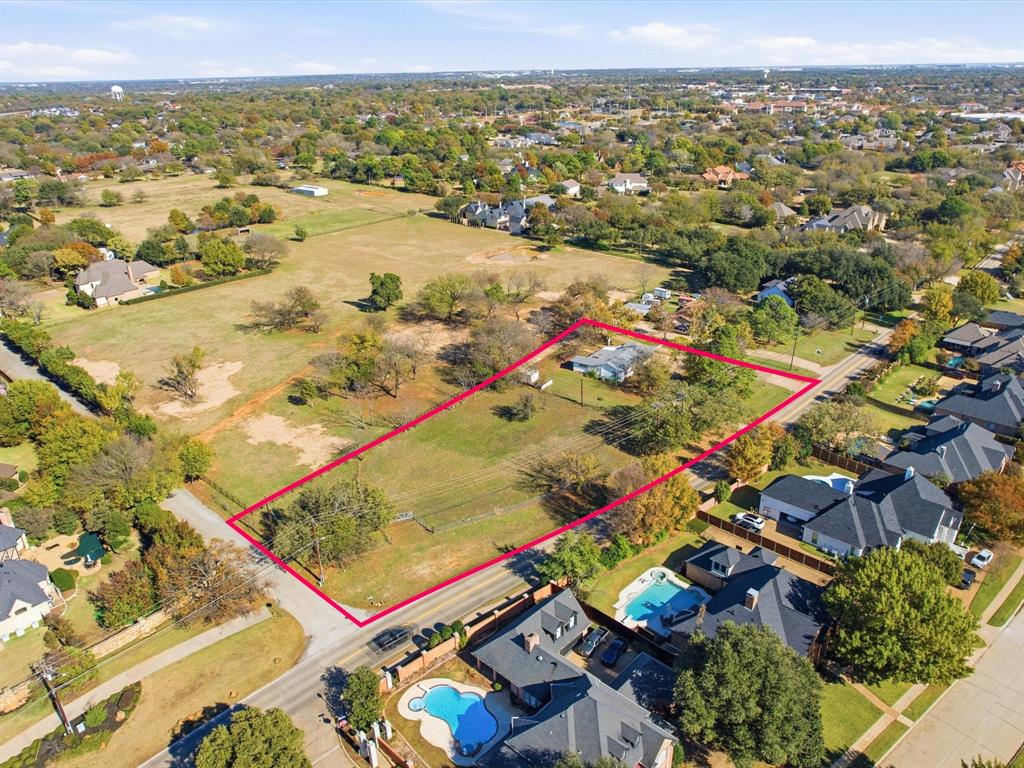 108 Glade Road Colleyville, TX 76034 - Photo 3 of 7 an aerial view of a city