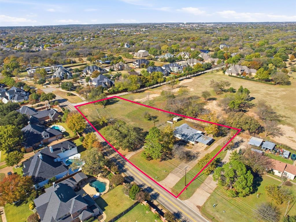 108 Glade Road Colleyville, TX 76034 - Photo 4 of 7 an aerial view of residential houses with outdoor space