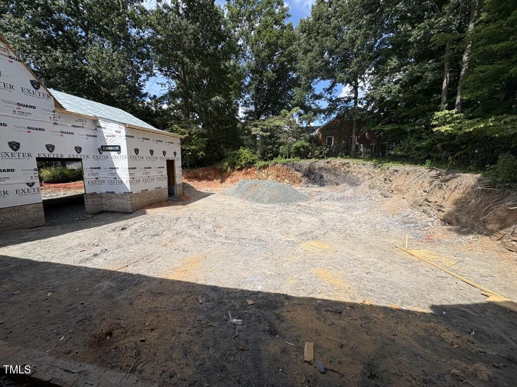 3358 Hampton Road Raleigh, NC 27607 - Photo 24 of 27 a view of a backyard of the house