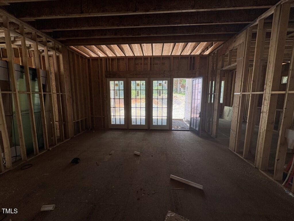 3358 Hampton Road Raleigh, NC 27607 - Photo 7 of 27 a view of hallway with stairs