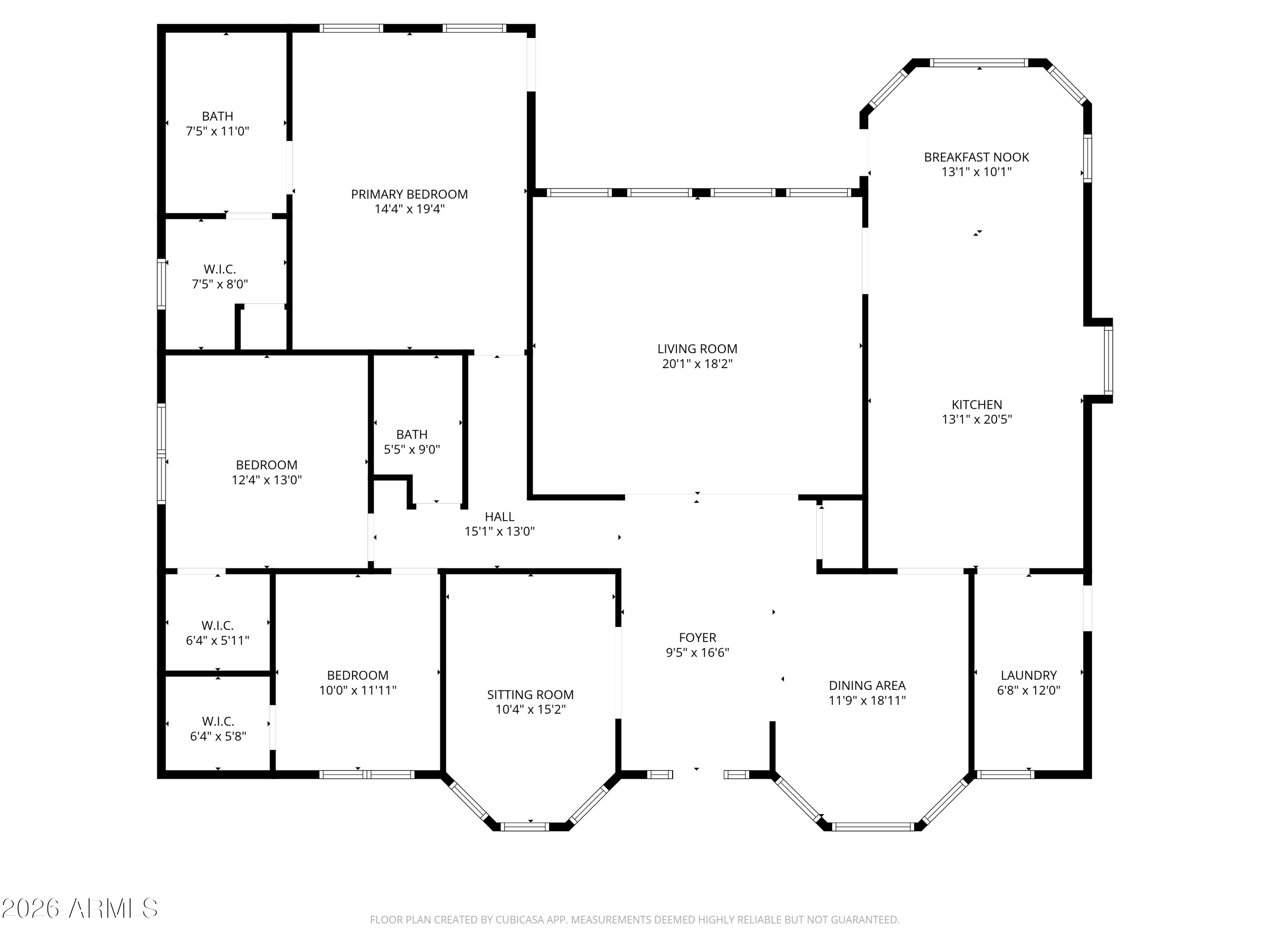 332 East Harrison Street Gilbert, AZ 85295 - Photo 98 of 101 a picture of a floor plan